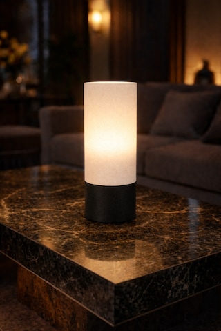 Nova Model - Led Abajur - Masa Lambası - Usb 5v İle Çalışır - Slim Led Aydınlatması Dahildir - Dekoratif Lamba - Renk Seçenekli Çok Renkli
