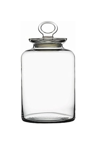 Kıtchen Cam Kapaklı Kavanoz Siyah