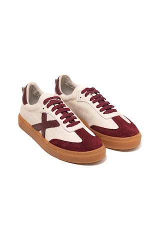 Sneaker Günlük Kadın Mar-25y-192-3030 John May Crema-bordo Bej