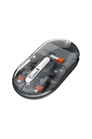 Everest Sm-bt29 Glassy Usb Gri Transparan 2in1 Bluetooth Ve 2.4ghz Kablosuz Mouse Sm-bt29