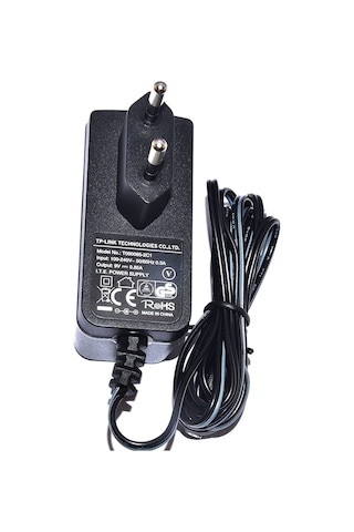 Tp-link 9v 0.85a Modem Ve Arduino Uyumlu Plastik Kasa Priz Tipi Adaptör T090085-2c1