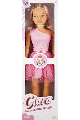 Sunman Dollz'n More Clara Party Yürüyüş Arkadaşım 80 Cm Pembe Tül Elbiseli S00003532 1 Adet