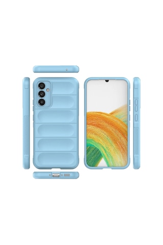 Newface - 890 - Samsung Galaxy Uyumlu A05s Kılıf Optimum Silikon - - Csmo-tex - Sky Blue