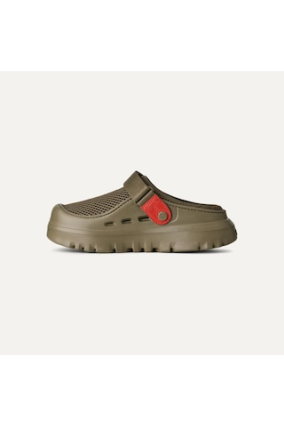 Terlik Erkek 1175051 Ugg M Peakmod Breathe Burnt Olıve / Red Pepper