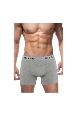 Baytaş Erkek Likralı Boxer 10'Lu