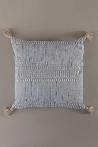 Koza Home Assos Gri Taş Yıkama Yastık 50x50 5040