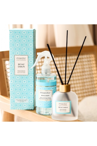 Misedor Beyaz Sabun Çubuklu Oda Kokusu 120 ML