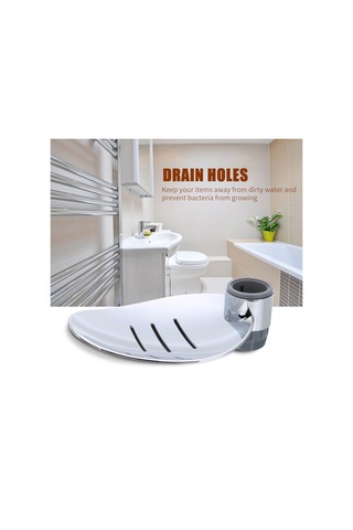 Tenfowee Banyo Duş Tüp Rakımı - Paslanmaz Çelik Ve Abs Malzeme, Su Tüpü Tutucu, Sabit Tutma, Hızlı Kurutma, 2.2cm Çap Uyumlu, Gümüş Rengi Gri