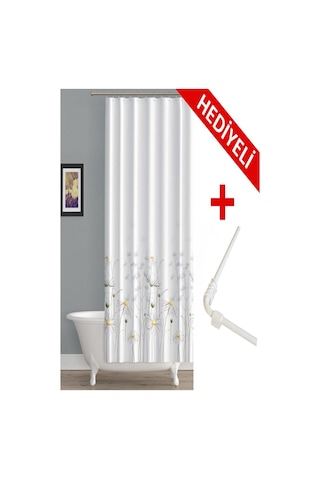 Prado Çift Kanatlı 2x120x200 Askı Ve Banyo Perdesi Çok Renkli
