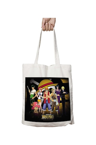 Art Hediye One Piece Shonen Jump Anime İki Tarafı Kalıcı Baskılı Yıkanabilir Okul Plaj Omuz Bez Çantası Çok Renkli Art Hediye One Piece Shonen Jump Anime İki Tarafı Kalıcı Baskılı Yıkanabilir Okul Plaj Omuz Bez Çantası Çok Renkli