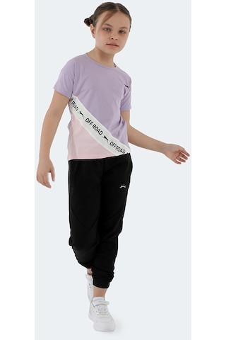 Slazenger PINA Çocuk Lila Tişört