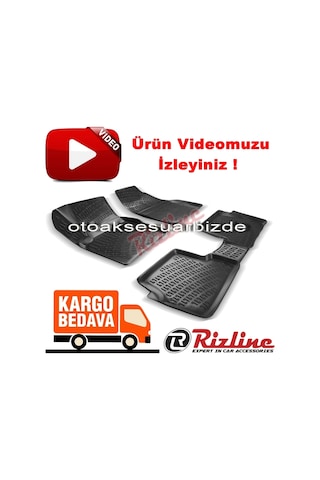 Ford Focus 2 3D Paspas Havuzlu Siyah Hb 2005-2011 Arası Rizline N11.23654