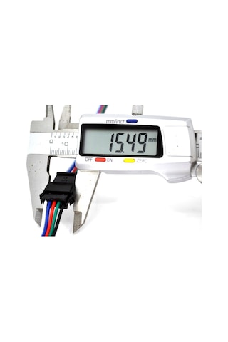 1 Takım 5 Pin Kablolu JST LED Konnektör Elektrik Soketi MT-ES05