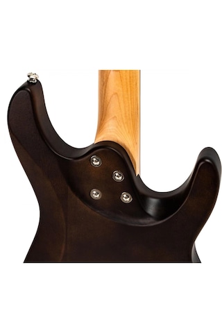 New Orleans Fts240 Mat Koyu Kahve Solak Elektro Perdesiz Gitar