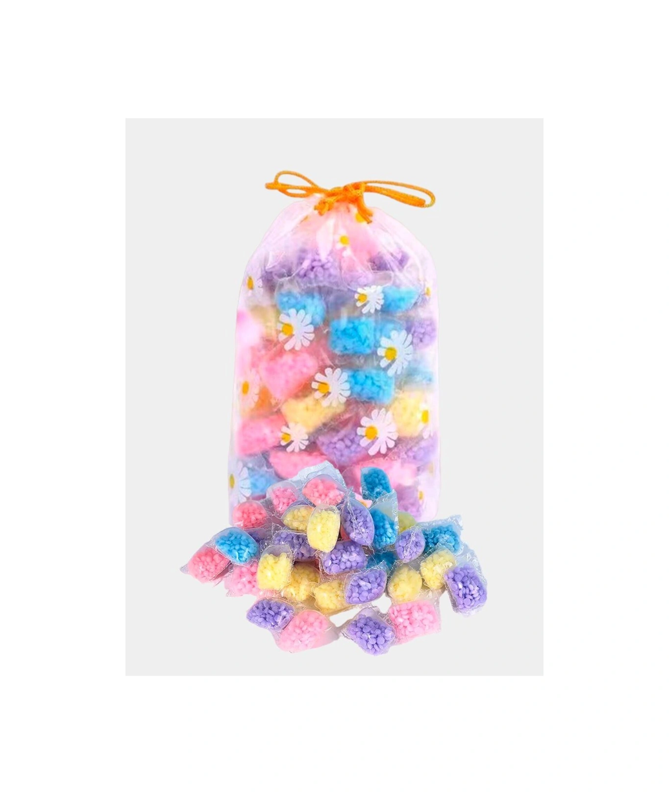 Mucit Home 50 Adet Mini Çamaşır Kokusu Granül Çamaşı Parfümü Boncuk Yumuşatıcı Çeşitli Renkler Diğer