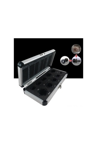 Geeksen 11 Parçalı Somun Sökme Seti - Kırık Vida Ve Civata Çıkarma Aleti - Çelik Malzeme - Taşıma Çantalı Diğer