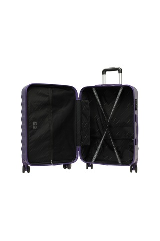 Lumberjack Newyork -b Abs 5pr Mor Unisex Büyük Boy Valiz 000000000102044047 Mor