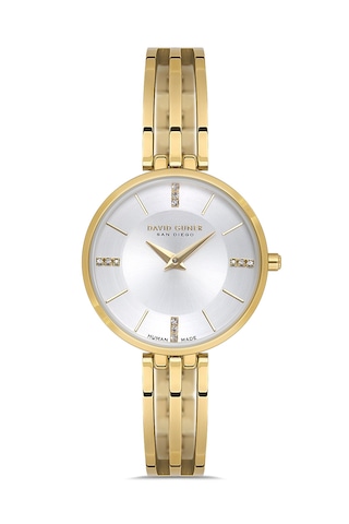 Davıd Guner Dg-8974la-b1 Kadın Kol Saati. Altın