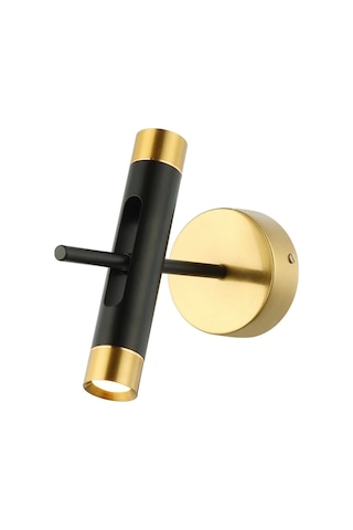 Nuance Teklı Ledlı Sıyah Aplık 5wx2 3000k Çok Renkli