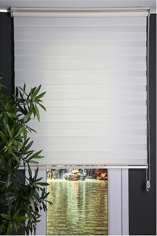Koçtaş Plus Zebra Stor Beyaz 19ob