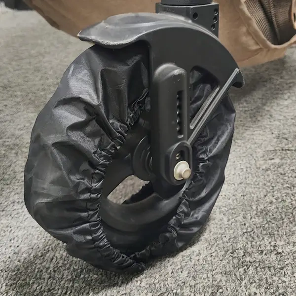 Fochsia 4 Parça Araç Toz Kılıfı - Dayanıklı Polyester Koruyucu, 2/4/6 İnç Seçenekleri Siyah