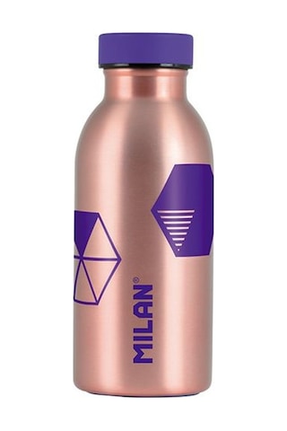 Milan 643012CP Copper Paslanmaz Termos Matara Mor 354 ML