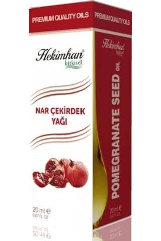 Hekimhan Bitkisel Nar Çekirdeği Yağı 3 x 20 ML