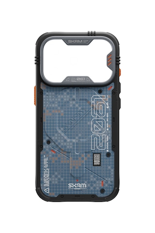 Apple Uyumlu iPhone 18 Pro Max Uyumlu Kılıf M-safe Şarj Özellikli Airbag Tasarımlı Skinarma Vigor Xe Kapak Mavi