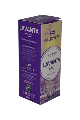 Saldivler Doğal Lavanta Yağı 20 ML