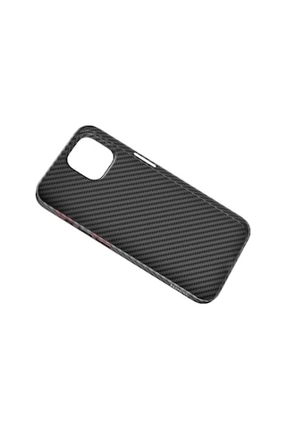 Hoco Apple iPhone Uyumlu iPhone 14 Pro 6.1 Kılıf Kevlar Texture Darbe Emici Telefon Kılıfı- 5775 Siyah