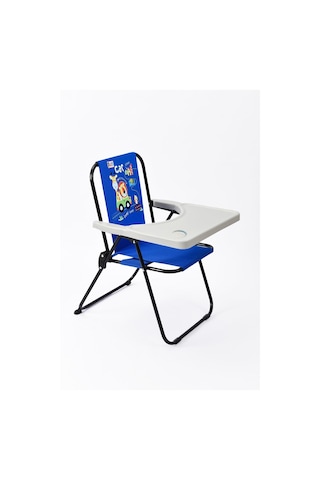 Exent 2-6 Yaş Fun Car Lüx Çocuk Piknik Sandalyesi-mini Kamp Sandalyesi-mavi Çok Renkli
