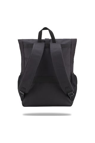 Classone BP-HYB100 Heybe Serisi Wtxpro Su Geçirmez Kumaş 15.6 " Uyumlu Notebook Laptop Macbook Sırt Çantası Siyah