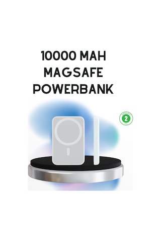 Astraltech Kablosuz Magsafe Powerbank Apple Uyumlu iPhone Uyumlu, 10000 Mah, Isı Dağılımlı Altın