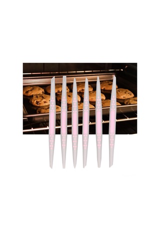 Ximistore9 6 Adet Gıda Kalitesi Plastik Fondant Kalıp Seti - Pasta Dekorasyonu Ve Şekillendirme Aracı Diğer