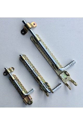 100 Mm Ferforje Yaylı Demir Kapı Sürgüsü 10 Cm