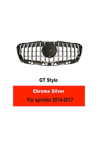 Mercedes Sprinter W906 Gtr Ön Panjur Izgara Seti Krom-siyah 2014-