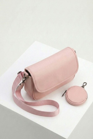 Rovebella Twin Bag Pembe Çanta