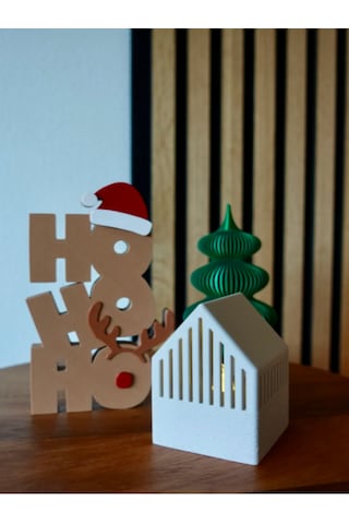 Ho Ho Ho Figürlü Dekoratif Süs -
