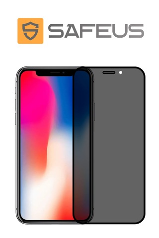 Safeus Tam Kaplayan Hayalet Parmak İzi Bırakmayan Safir Ekran Koruyucu Cam , İphone X İle Uyumlu