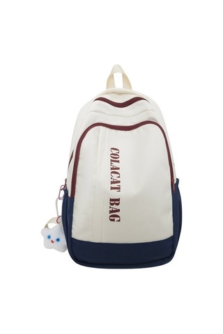 Relaxed Ortaokul Öğrencileri Lise Öğrencileri Ilkokul Öğrencileri Için Okul Için Stil Okul Çantası -kırmızı