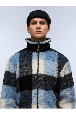 Napapijri T-montepiana Erkek Polar Ceket-30444 Lacivert