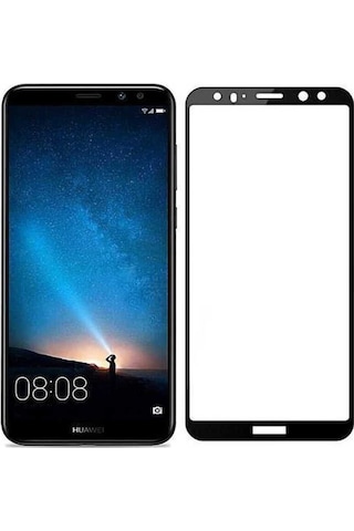 Huawei Mate 10 Lite Uyumlu Davin 5d Cam Frm Ekran Koruyucu