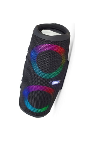 Bluetooth Kablosuz Hoparlör 5.0 Bluetooth Suya Dayanıklı Rgd Led Işık Fm Radyo