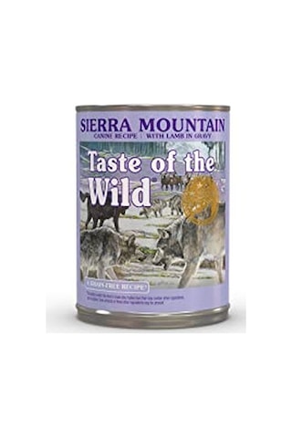 Taste Of The Wild Sierra Mountain Kuzulu Soslu Köpek Konserve Yaş Mama 390 Gr