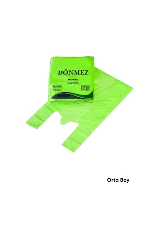 Hışır Renkli Atlet Poşet Küçük Boy 1 Kg