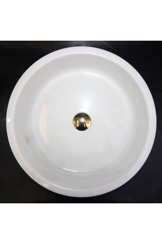 Afyon Beyaz Silindir Lavabo