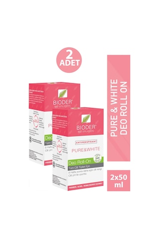 Bioder Roll On Deodorant 50 Ml 2 Adet