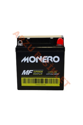 Moto Gusto Spark 50 Cup Akü 12 Volt 5 Amper - Motosiklet Aküsü