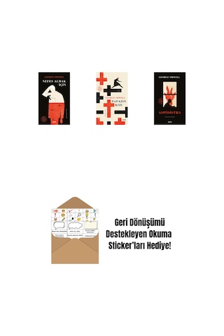 Nefes Almak İçin Ciltli + Papazın Kızı Ciltli + Aspidistra + Okuma Sticker'ları