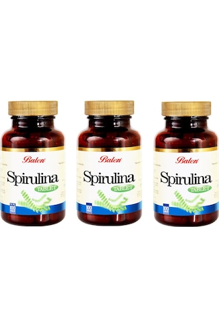 Balen Spirulina (Yosun) 740 MG 100 Tablet 3 Adet